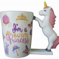 【✆New✆】 JICOC 3d สเตอริโอแก้วมัคเซรามิกไอเดียบรรเจิดยูนิคอร์นแก้วกาแฟคู่รูปสัตว์ถ้วยกาแฟเดินทางสีชมพูแก้วกาแฟ Taza Unicornio