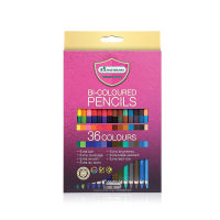 ดินสอสีไม้ยาว 2 หัว (36สี) มาสเตอร์อาร์ต Super Premium