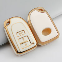 Gold TPU รถ Remote Key Case สำหรับ Toyota VIOS 2021 2022 Yaris Sienta 2020 Hiace 2002/3