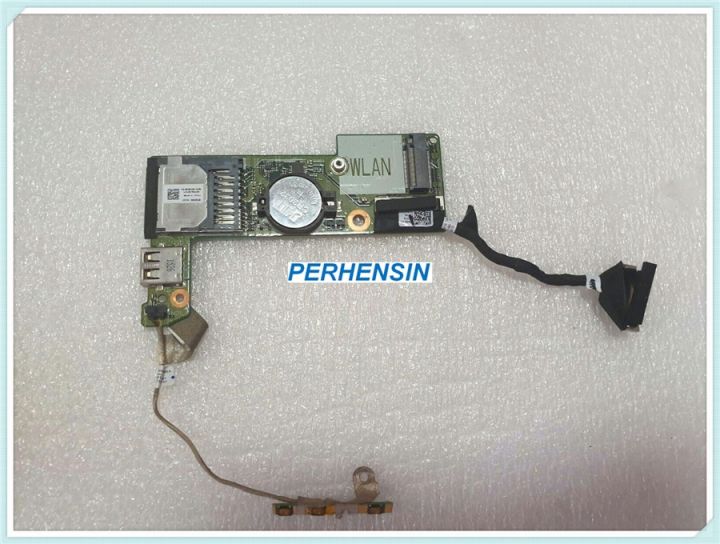 ”【；【-= Usado  FOR  Inspiron 13 7347 7348 USB SD Card Reader IO Board 1K9VM R6NGM 784Y1