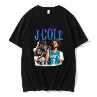 Limited Singer J Cole Graphic T-shirt Short Sleeve Men Hip Hop Rock Style T Shirts Mens Fashion Cotton Oversized Tshirt