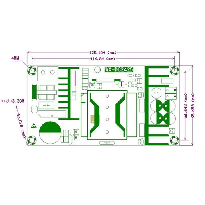 แผงวงจรจ่ายไฟ-dc-24v-9a-สวิตช์จ่ายไฟสลับ220w-แบบแยก-ac-dc-แหล่งจ่ายไฟแบบบั๊ก-ac-100-245v-เป็น-dc-24v-หม้อแปลงไฟฟ้า