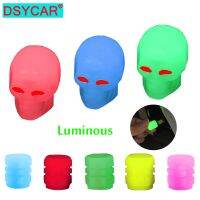 【LZ】txr931 DSYCAR New Luminous Car Tire Valve Caps Wheel Tyre Rim Stem Covers Dustproof for Auto Motorcycle Bicycle Glow In The Dark