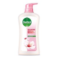 Dettol เดทตอล 450ml รีเพลนนิชชิ่ง เจลอาบน้ำแอนตี้แบคทีเรีย 450 มล. l Unimall_th