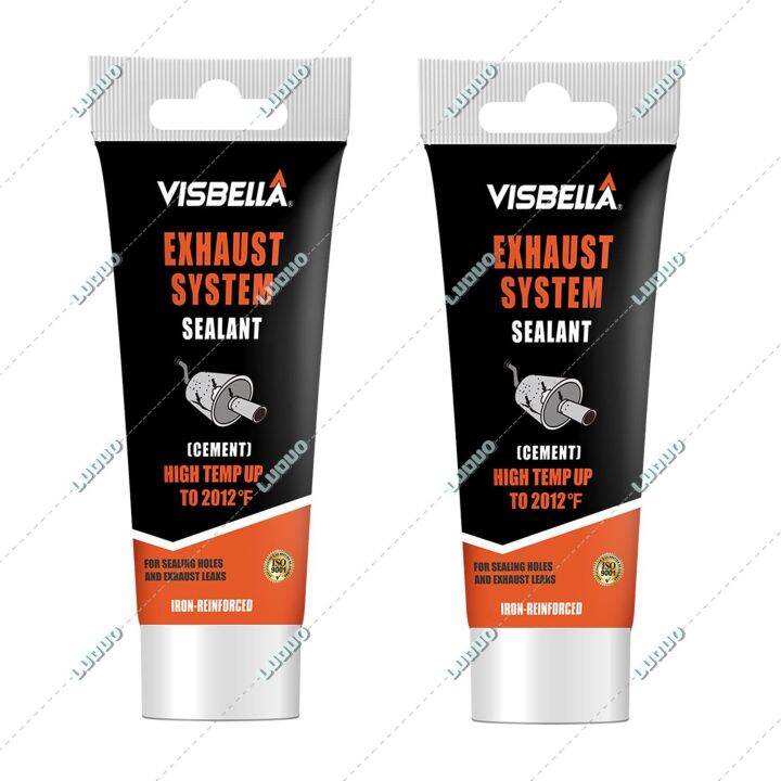 Car Exhaust Pipe Filler Glue High Temperature Silicone Sealant Repair