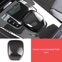 ใหม่สำหรับ Mercedes Benz A W177 A180 A200 Cla C118 2020คาร์บอนไฟเบอร์ Car Central Control แผงเกียร์กรอบ Trim