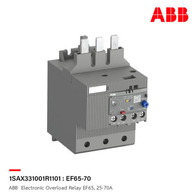 ABB Electronic Overload Relay EF65, 25 - 70A - EF65 - 70 - 1SAX331001R1101 - เอบีบี โอเวอร์โหลดรีเลย์