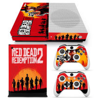 Red Dead Redemption 2ราคาโรงงานสำหรับ X One S คอนโซล PVC สติกเกอร์ผิวสำหรับ X One S Controller Skin Decals