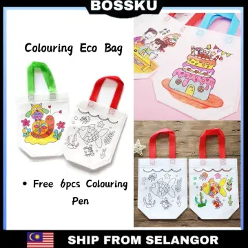8K Kids Art Bag A3 Sketchpad Bag Paint Set Travel Sketch Bag Canvas  Painting Art Supplies
