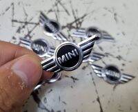 โลโก้ มินิคูเปอร์ แต่งทั่วไป เล็ก ขนาด สูง 1.5 กว้าง 4 cm MINI COOPER tiny logo emblem