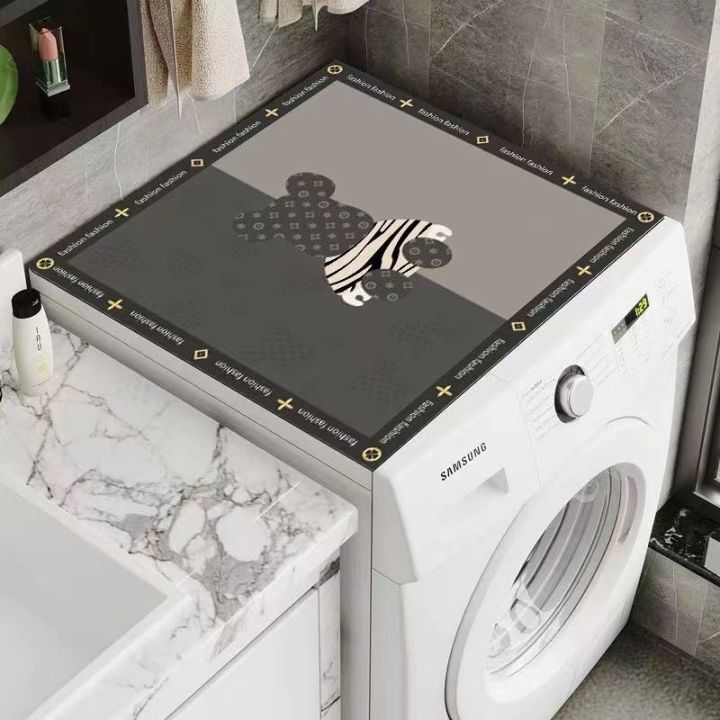m-q-s-ผ้าคลุมเครื่องซักผ้า-ผ้าคลุมกันฝุ่น-ผ้าคลุมเครื่องซักผ้า-สำหรับใช้ในครัวเรือน-แผ่นกันฝุ่นดูดซับกลอง-ซิมเปิ้ล-ผ้ากันฝุ่นอเนกประสงค์