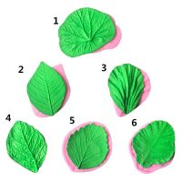 Leaves&amp;Lotus Leaf Fondant Cake Silicone Mold Chocolate Candy Molds Cookies Pastry Biscuits Mould DIY Cake Decoration Baking Tool Bread Cake  Cookie Ac