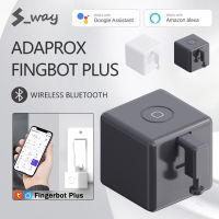 S-Way Adapสกรีนตัวอักษร Home Fingerbot Plus หุ่นยนต์บลูทูธอัจฉริยะ Switchbot Tuya ควบคุมแอปสวิตช์อัจฉริยะ Bot หุ่นยนต์นิ้วมือทำงานสำหรับ Alexa Google ช่วยเหลือ