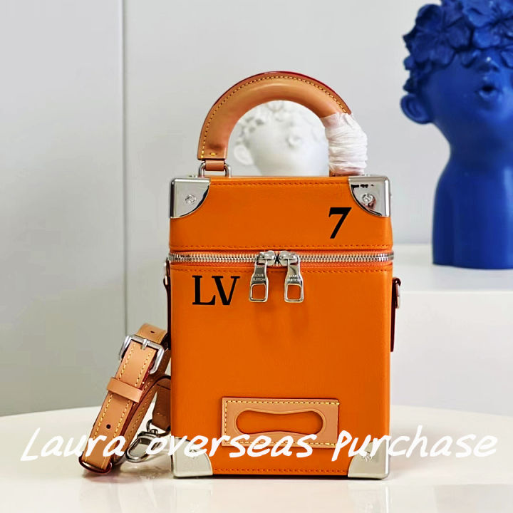 pre order Brand new authentic，Louis Vuitton，กระเป๋ารุ่น VERTICAL BOX TRUNK，Shoulder  Bags，crossbody bag，handbag，LV