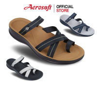 Aerosoft(แอโร่ซอฟ)Extra Soft รองเท้าแตะสวมรุ่น AB0301 รองเท้าสุขภาพ เบานุ่มสบาย ลดปวดเท้า