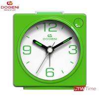 DOGENI Alarm Clocks นาฬิกาปลุกทรงเหลี่ยม รุ่น TEP007GR (ขอบสีเขียว)