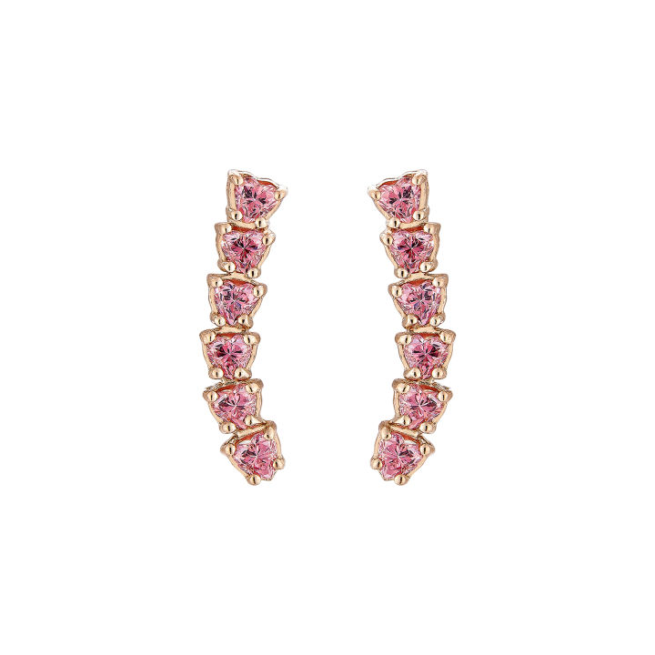 haus-of-jewelry-blissful-mini-heart-earrings-ต่างหูเงินแท้-ประดับด้วยคริสตัลสวารอฟสกี้-swarovski