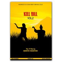 Kill Bill ภาพยนตร์คลาสสิกผ้าใบโปสเตอร์ Wall Art พิมพ์ภาพตกแต่ง WallCanvas ห้องนั่งเล่นตกแต่ง Liyanhong2