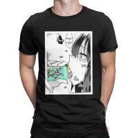 Saki Yoshida Drinking Arizona Tea Premium Hentai T Shirts 2022 Japanese Manga Anime Tshirt Pure Cotton Printed Gildan