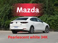 【LZ】♝  Suitable for Mazda 3 Pearlescent white 34K scratch remover touch up paint pen cx4 Atz cx5 atez 6 paint car scratch repair 34K