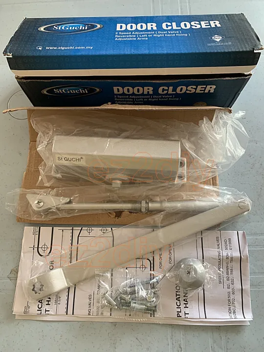 St Guchi SGDC523BC Back Check Door Closer Fire Rated SIRIM Certified