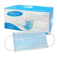 Hygienic masks (pack of 50 pieces) blue.หน้ากากอนามัย (แพ็ค 50 ชิ้น) สีฟ้า