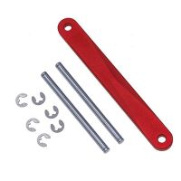 For TRAXXAS SLASH F150 2WD 58064 Aluminum Alloy Forearm Code-Piece SLA2W008 Modified and Accessories Kit Red