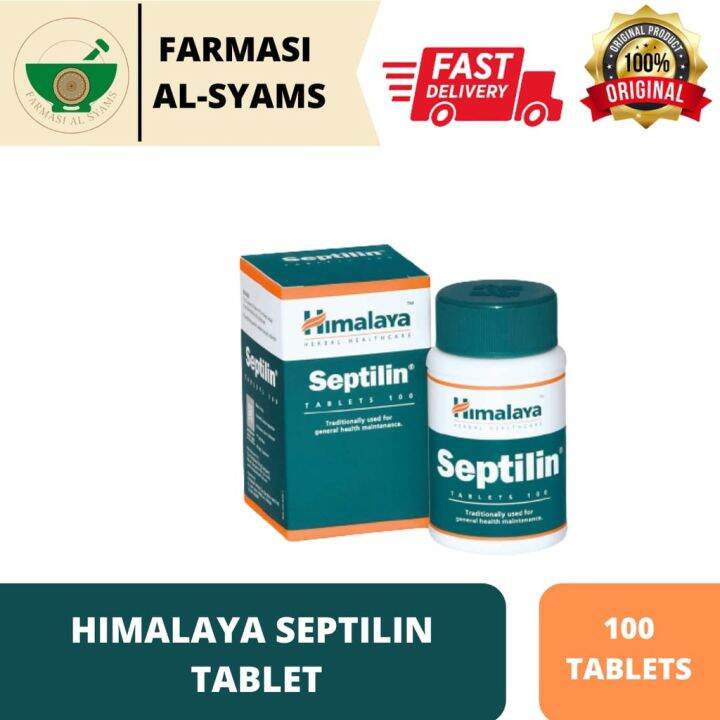HIMALAYA Septilin Tablet 100tabs | Lazada