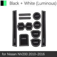 【In-Stock】 vivovivo อุปกรณ์เสื่อกรูฟประตูกันถ้วยแบ่งส่วนสำหรับ Nissan NV200 Evalia Vanette สำหรับ Chevrolet City Express 2010 ~ 2016