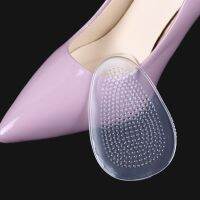 1 Pair Silica Gel Forefoot Pad Breathe Non-slip insole Anti-slip Forefoot Pad Half Code Pad Sneaker Casual Shoes Solid Women