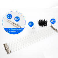 Professional Brush Cleaner Chimney Boiler Nylon Brush Dryer Duct Cleaning Tool Kit for Household Industrial Use