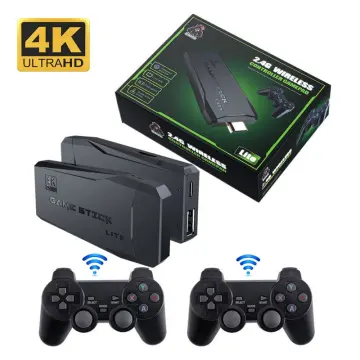 Game Stick Console Video Game 32G Lite 4K HD Console Built-in 10000 Games  Christmas Gift Retro Game Console Wireless Controller