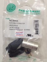 XLR แจ็คแคนนอน Cannon jack MIC XLR Plug NEUTRIK NC3MXX XLR cable connector ตัวผู้ male 3 pole