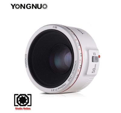 Yongnuo YN 50mm f/1.8 II for Canon EF (White)