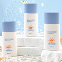 โลชั่นกันแดดสำหรับผิวหน้า SPF 50 UVA UVB Protection Oil Free Water Resistant Sun Block 40ml