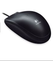 MOUSE (เมาส์) LOGITECH USB B100 (BLACK)