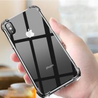 Transparent Silicone Case For iphone 7 8 6 6S Plus 5 SE 2 14 13 12 11 Pro XS Max X XR Phone Shockproof Ultra thin Luxury Cover