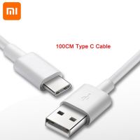 Original MI 8ที่ชาร์จความเร็วสูง12v1.5a QC 3.0 18W Usb สายชาร์จเร็ว100ซม. Type C สำหรับ A2 A1 6 Mix 2S Redmi Note 7