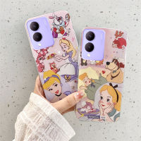 เคสแฟชั่นสไตล์ผู้หญิง,เคสมือถือ VIVO Y17S การ์ตูนน่ารักสร้างสรรค์ Kayoing Princess เคสมือถือ TPU Silicagel แบบบางเฉียบป้องกันการตกฝาหลัง