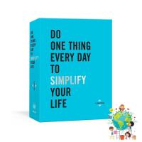 ส่งฟรี ! พร้อมส่ง [New English Book] Do One Thing Every Day To Simplify Your Life: A Journal