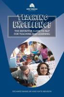 หนังสืออังกฤษใหม่ Teaching Excellence: The Definitive Guide to NLP for Teaching and Learning (Nlp Education") &amp;lt;1&amp;gt; [Paperback]