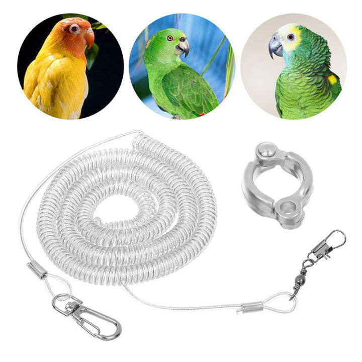 3M Pet Bird Training Leash with Ring Bird Flying Rope Harness Lanyard