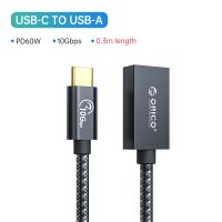 ยูเอสบีโอริโก C ไปยัง USB สายแปลงชนิด C อะแดปเตอร์ OTG ตัวผู้กับตัวเมียอะแดปเตอร์สำหรับ MacBook สาย Samsung โปร