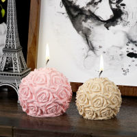 Epoxy Resin Crystal Home Decor Mirror Mould Ice Tray Ornaments Candle Scented Rose Ball