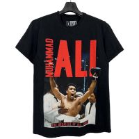 Muhammad Ali เสื้อยืดลายสกรีน (สภาพดี)