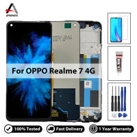 6.5 ต้นฉบับสำหรับ OPPO Realme 7 5กรัม RMX2111จอแสดงผล LCD สำหรับ Realme 7 4กรัม RMX2155หน้าจอสัมผัส Digitizer สมัชชาเปลี่ยนสำหรับ Realme 7ทั่วโลกจอแอลซีดีด้วยเครื่องมือ