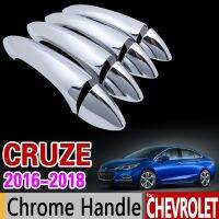 Luxurious Chrome Handle Cover Trim Set for Chevrolet Cruze 2016 2017 2018 2019 2020 Chevy Sedan Hatch Accessories Stickers