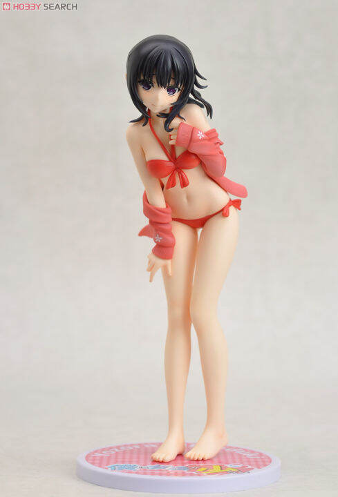 figure-ฟิกเกอร์-งานแท้-100-alphamax-จากการ์ตูนเรื่อง-haganai-boku-wa-tomodachi-ga-sukunai-ชมรมคนไร้เพื่อน-yozora-mikazuki-โยโซระ-มิคาซึกิ-swimsuit-ชุดว่ายน้ำ-1-7-ver-original-from-japan-anime-อนิเมะ-ก