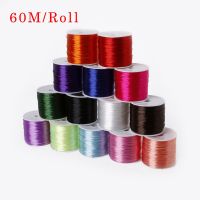 60M/Roll Strong Elastic Crystal Beading Cord 0.7mm for Bracelets Line Stretch Thread String DIY Necklace Jewelry Making 60M