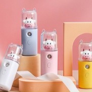 MÁY PHUN SƯƠNG NANO MINI HÌNH THỎ - BÒ SIÊU CUTE MỚI 2021